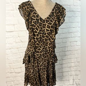 Women’s Michael Kors, leopard print dress. Excellent condition!